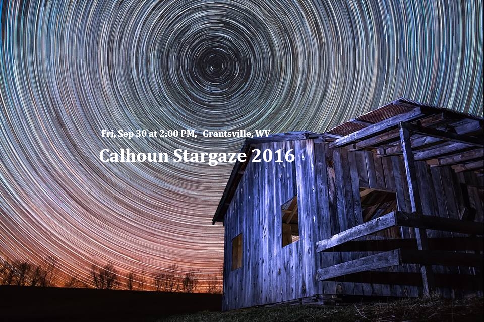 Calhoun Stargaze 2016 in Calhoun Co West Virginia. Image by Jessie Thornton