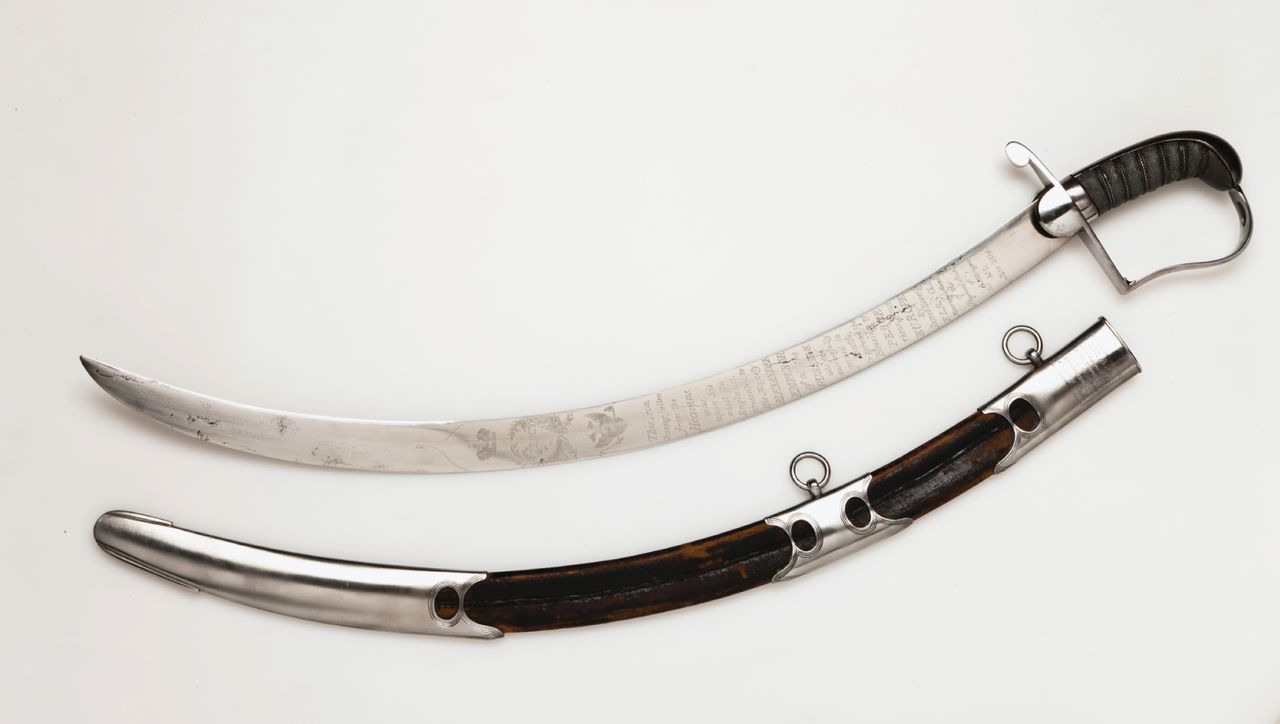 Sowerby's sword to Alexender 1 1814- image by State Hermitage Museum (Konstantin Sinyavsky)